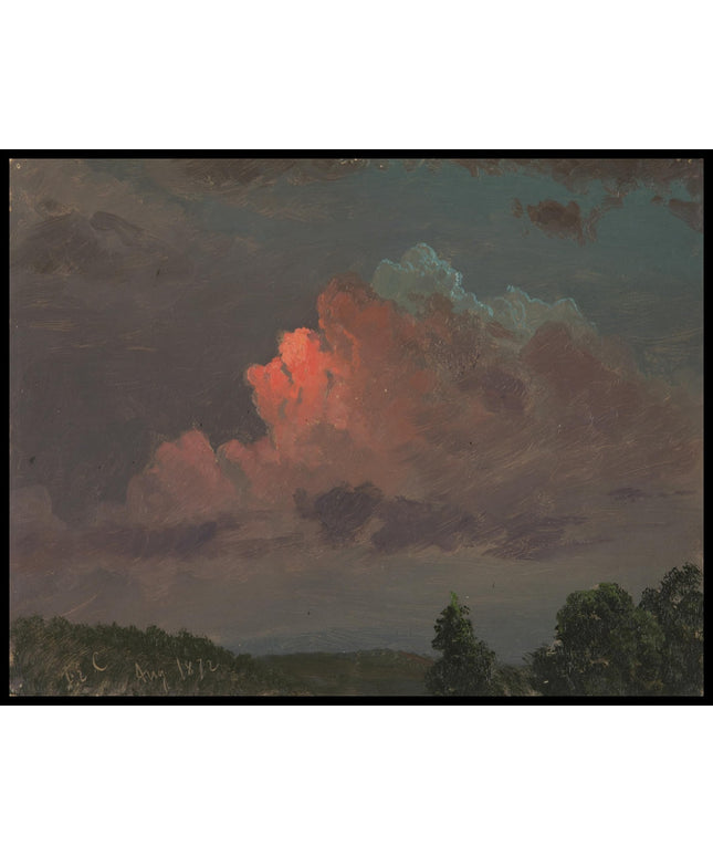 Nightfall near Olana