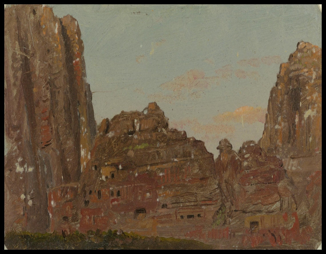 Petra, Khirbet En-Nasara rock chambers