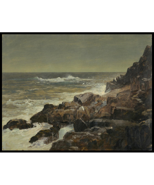 Rocky Seashore Maine