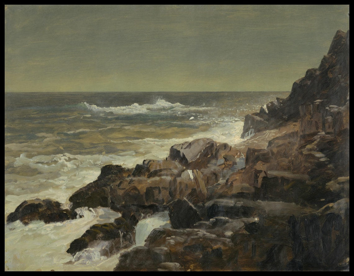 Rocky Seashore Maine