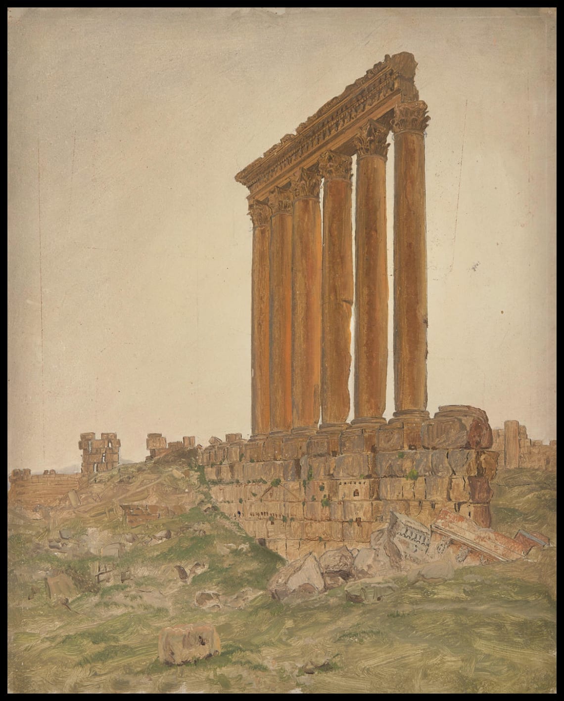 Ruines du temple de Zeus