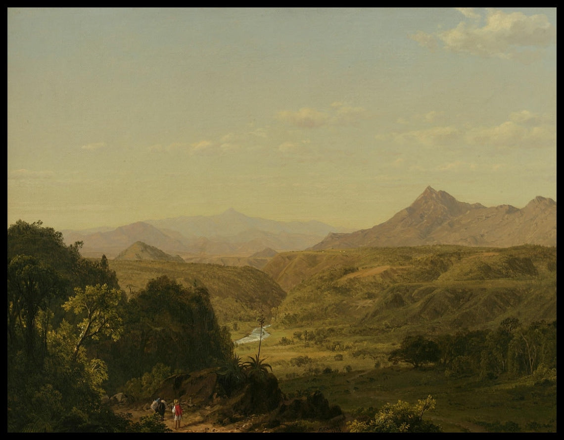 Scène au milieu des Andes