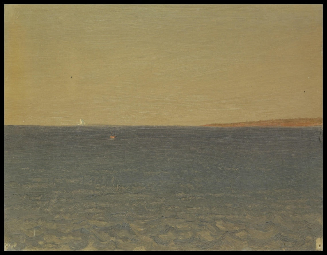 Paysage marin avec iceberg