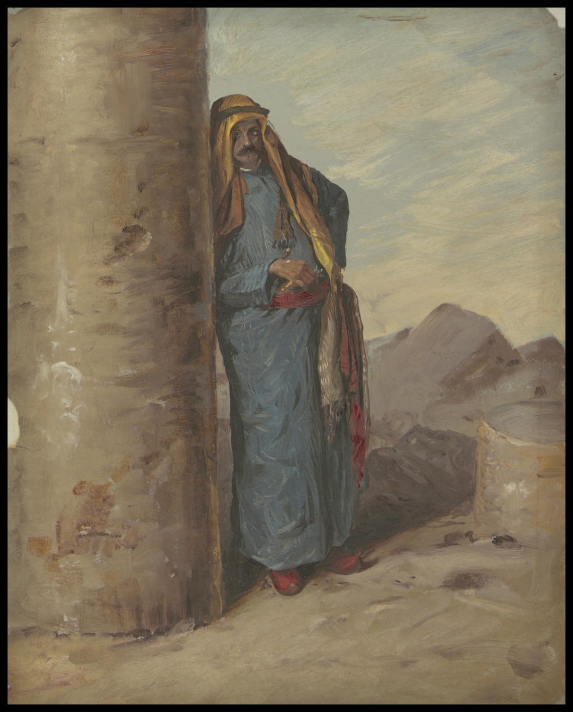 Bédouin debout