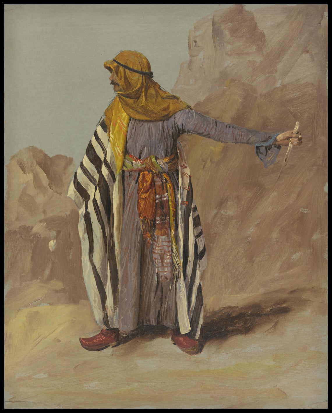 Bédouin debout