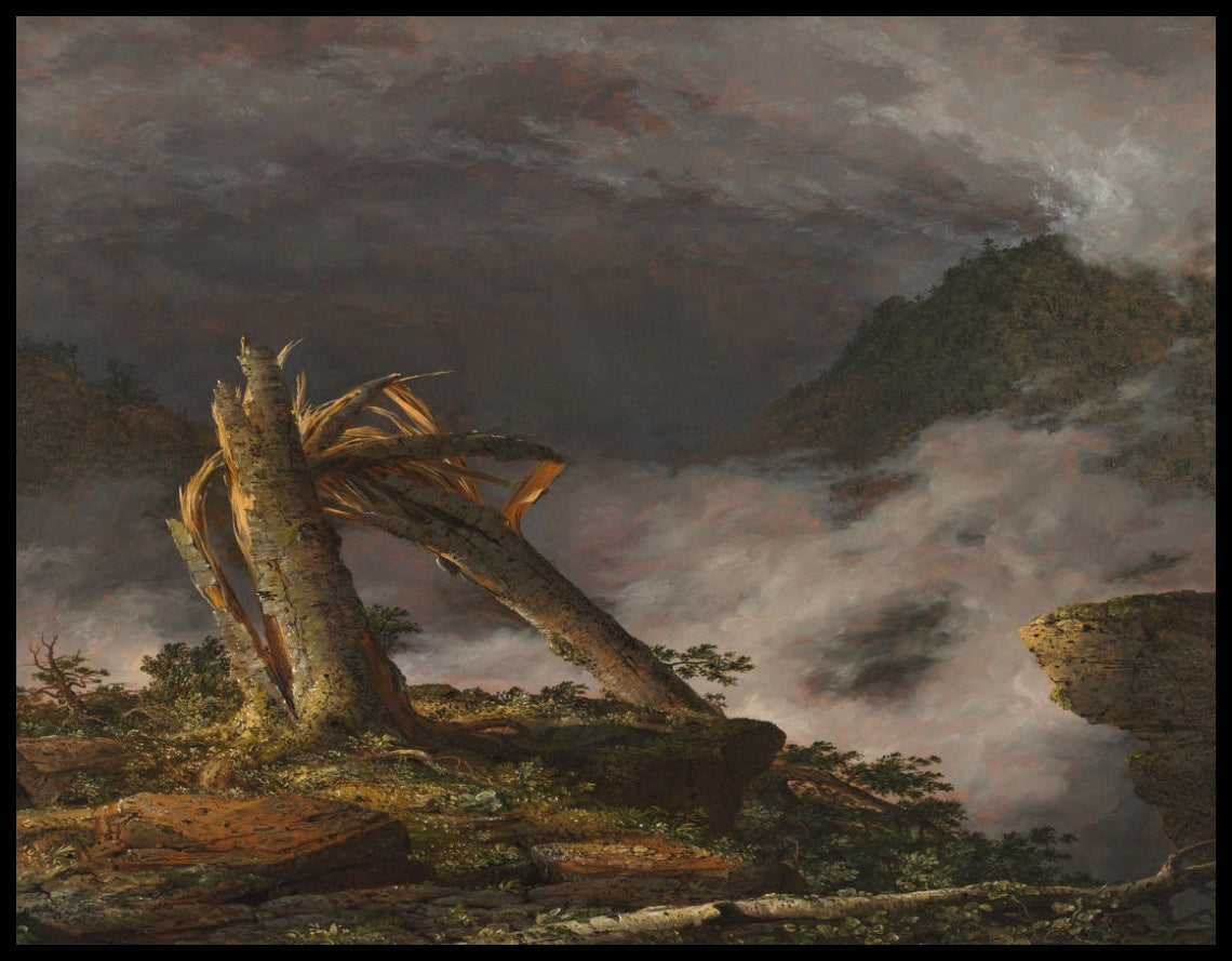 Tempête dans les montagnes