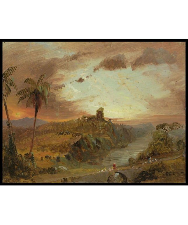 Study for 'Imaginary S. American Landscape'