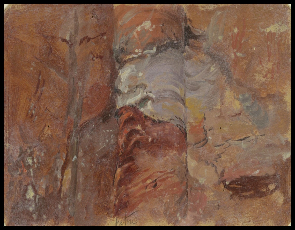 Étude de roches Petra