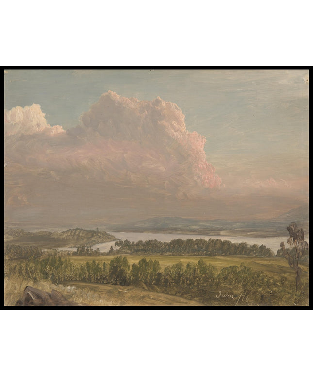 Sunset across the Hudson Valley