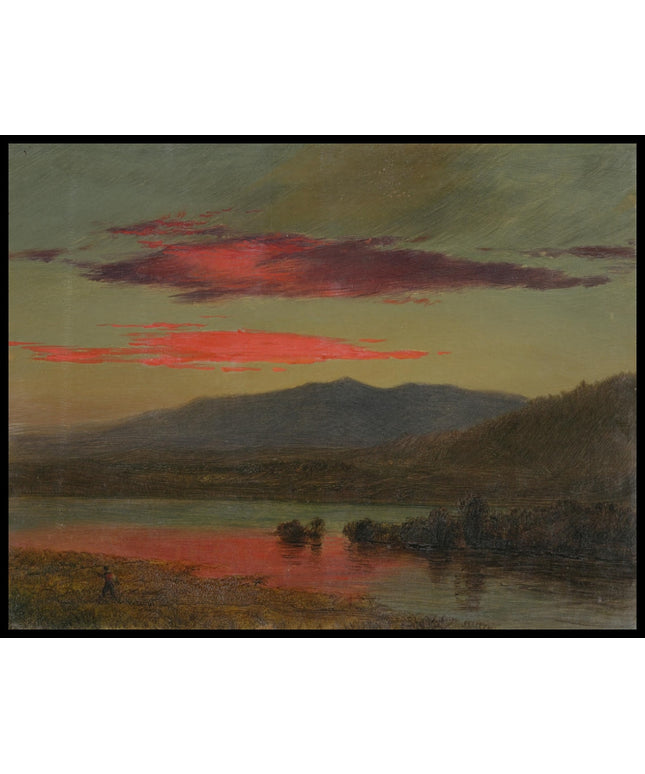 Sunset Hudson New York