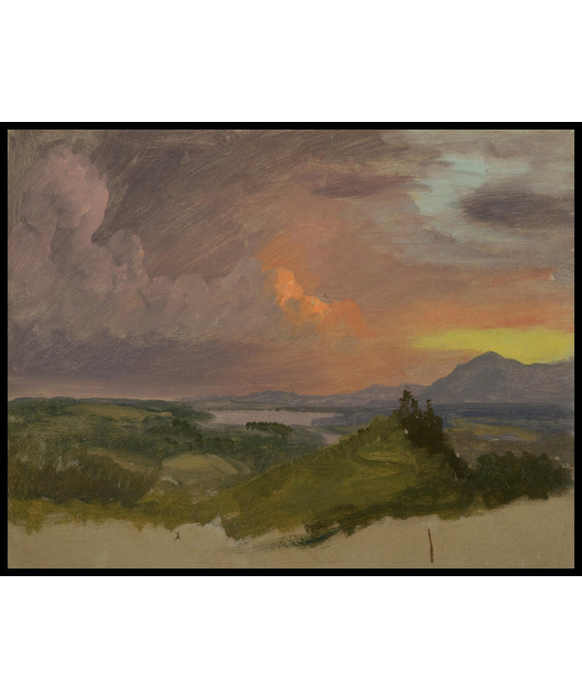 Sunset in the Hudson Valley