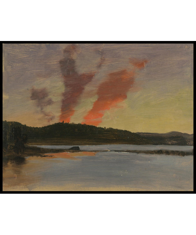 Sunset near Bar Harbor Maine