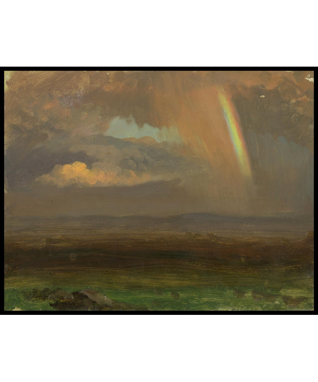 Sunset over broad Landscape