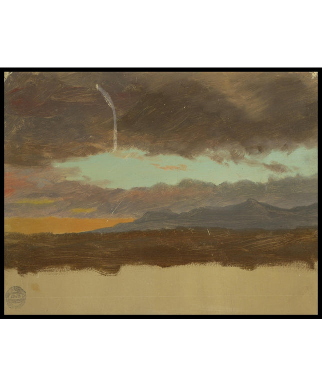 Sunset over Hudson Valley