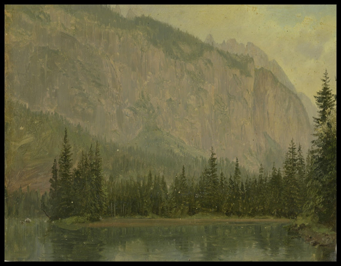 Le lac Hintersee près de Berchtesgaden