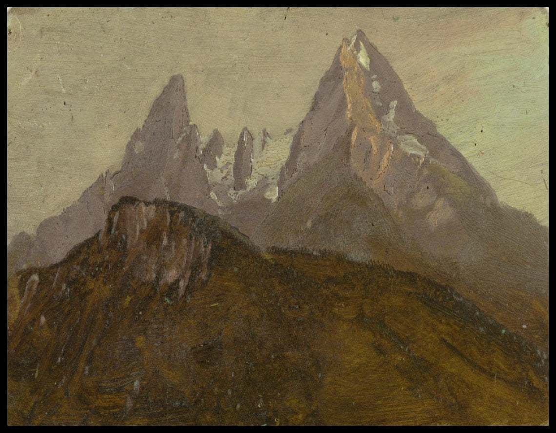 Le Watzmann, Berchtesgaden, Bavière