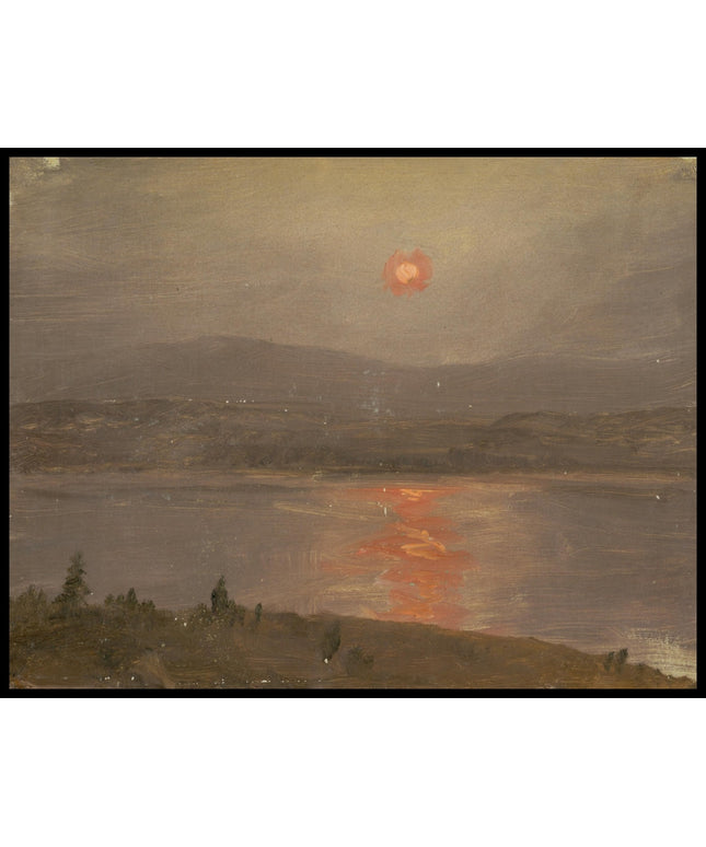 View across the Hudson at Sunset