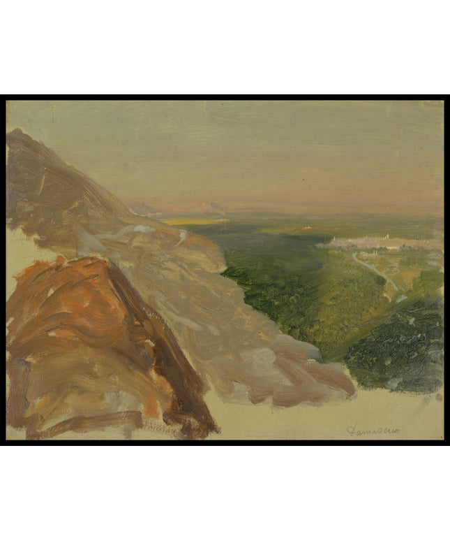 View of a Plain with Damascus