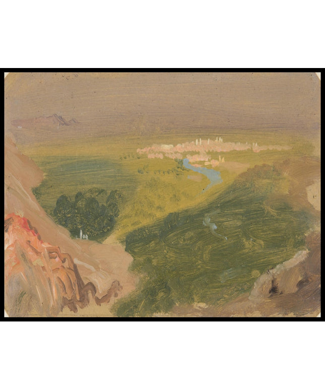 View towards Damascus