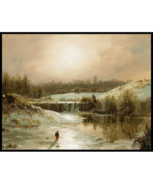 Winter Scene in Hartford