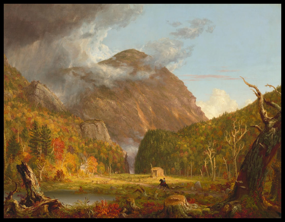 A View of the Mountain Pass