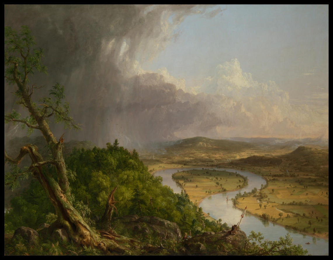 Vue depuis le mont Holyoke, Northampton
