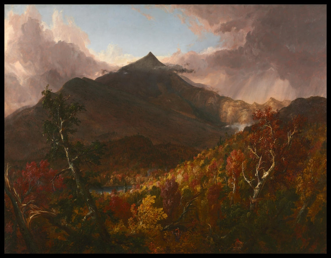 Vue de la montagne de Schroon