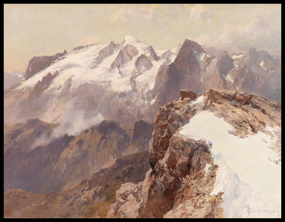 View of the Marmolada