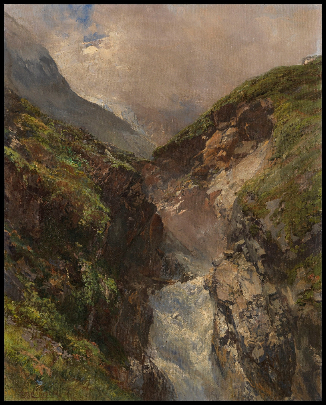 Mountain gorge