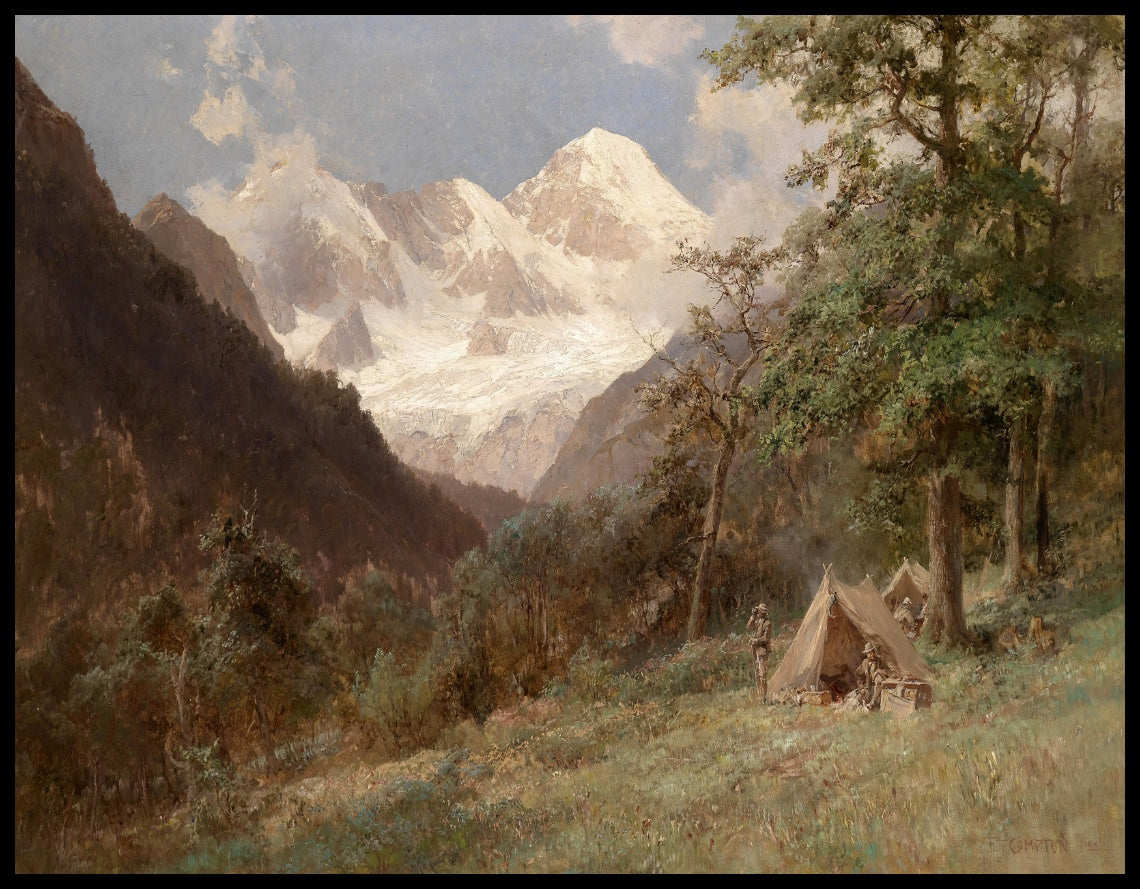Landschaft Im Kaukasus