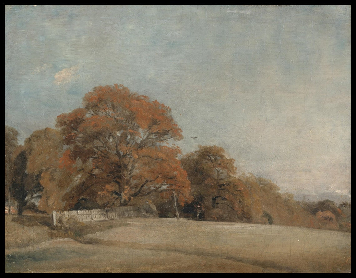 Paysage automnal à East Bergholt