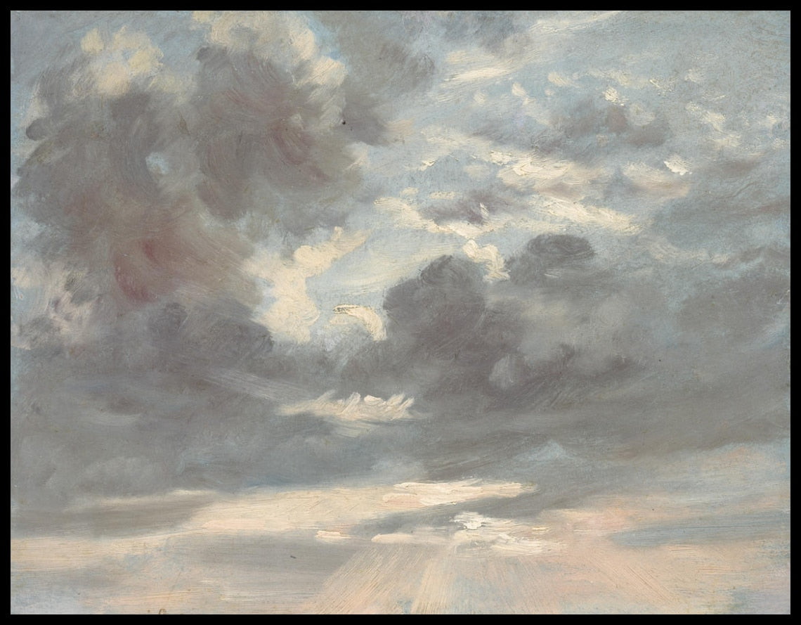 Étude de nuages Stormy Sunset