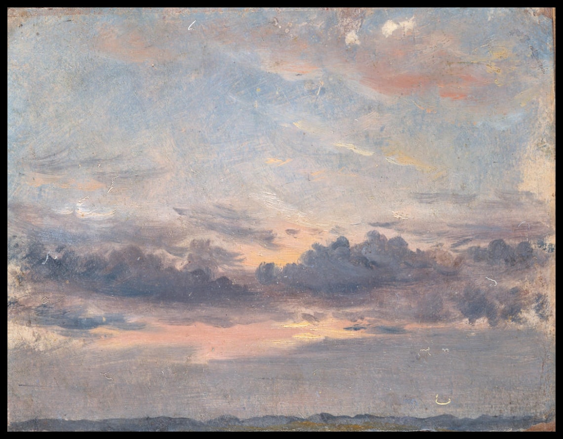 Étude de nuages Sunset