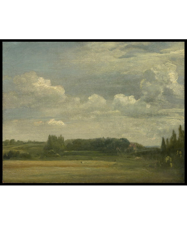 East Bergholt Common View Toward The Rectory