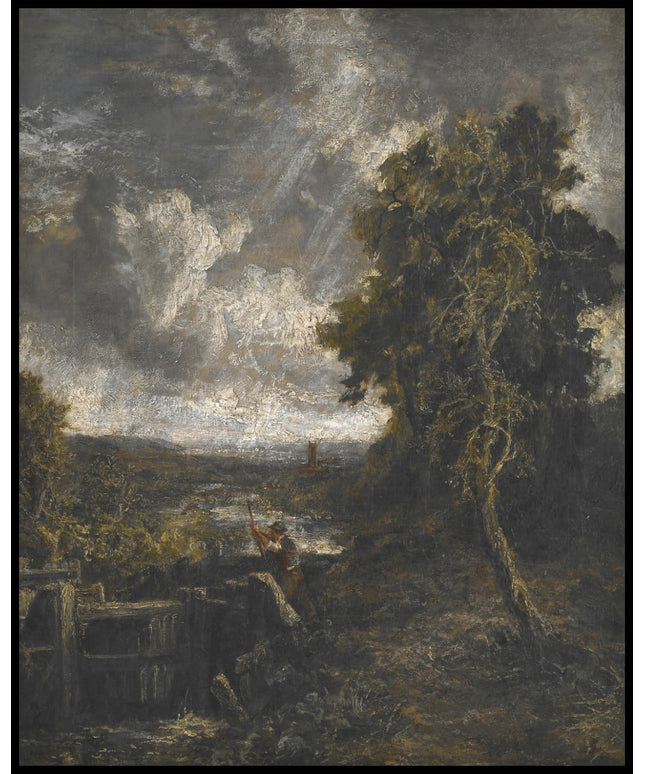 East Bergholt Lock On Stour