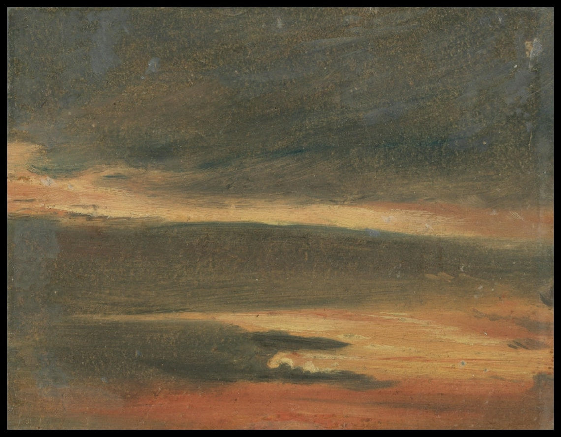 Anciennement Nuages au coucher du soleil