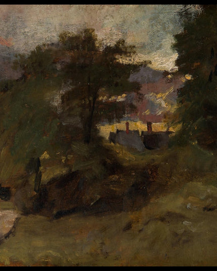 Landscape With Cottages