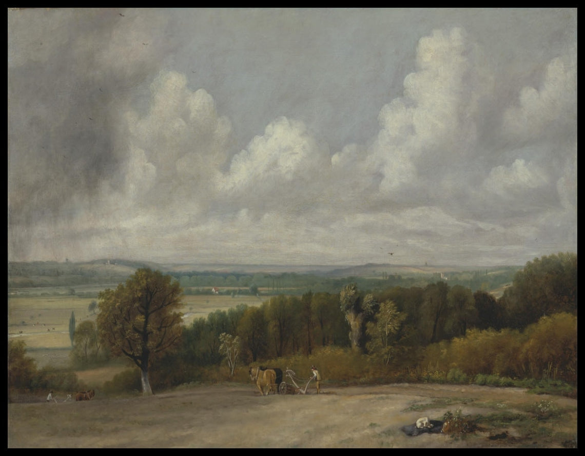 Scène de fouille dans le Suffolk