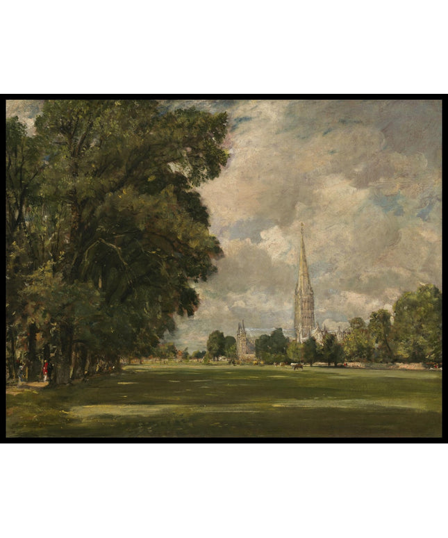 Salisbury Cathedral From Lower Marsh Close