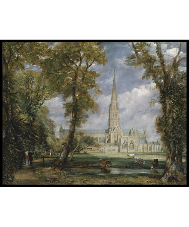 Salisbury Cathedral From The Bishops Garden