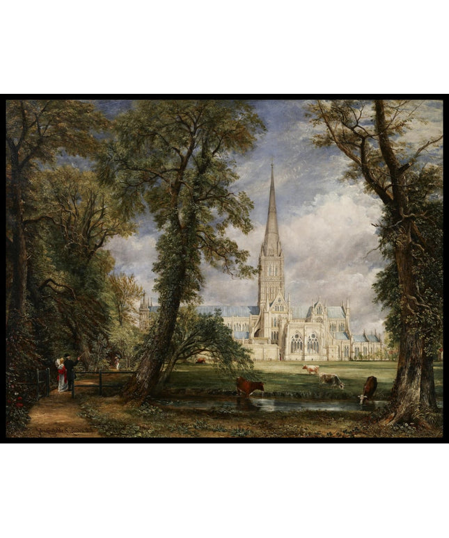 Salisbury Cathedral From The Bishops Garden