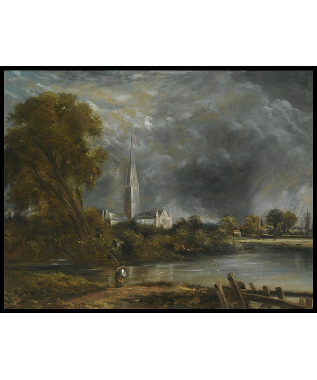 Salisbury Cathedral From The Meadows