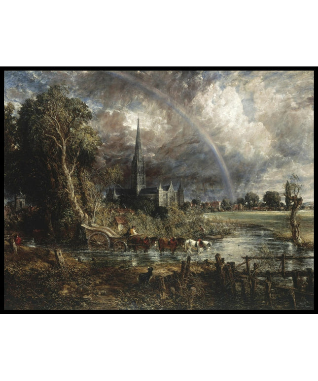 Salisbury Cathedral From The Meadows