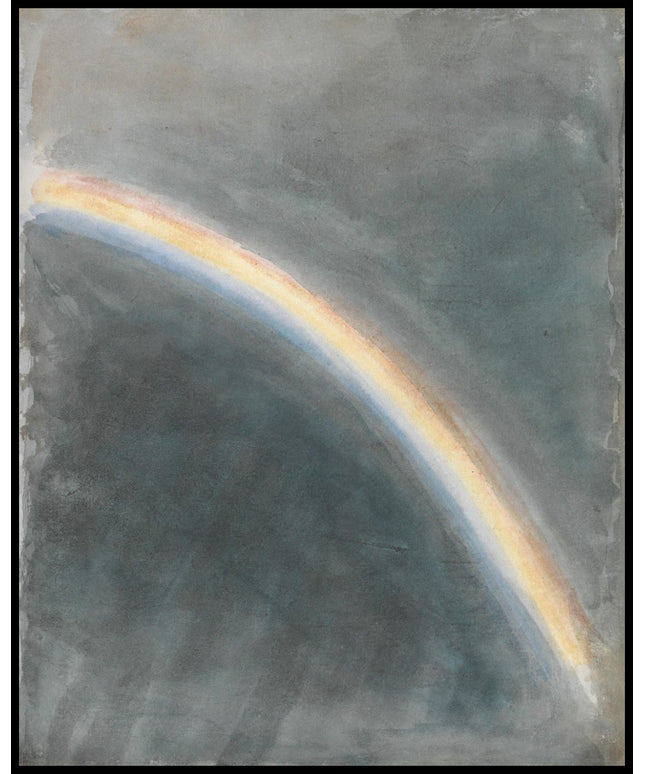 Sky Study With Rainbow