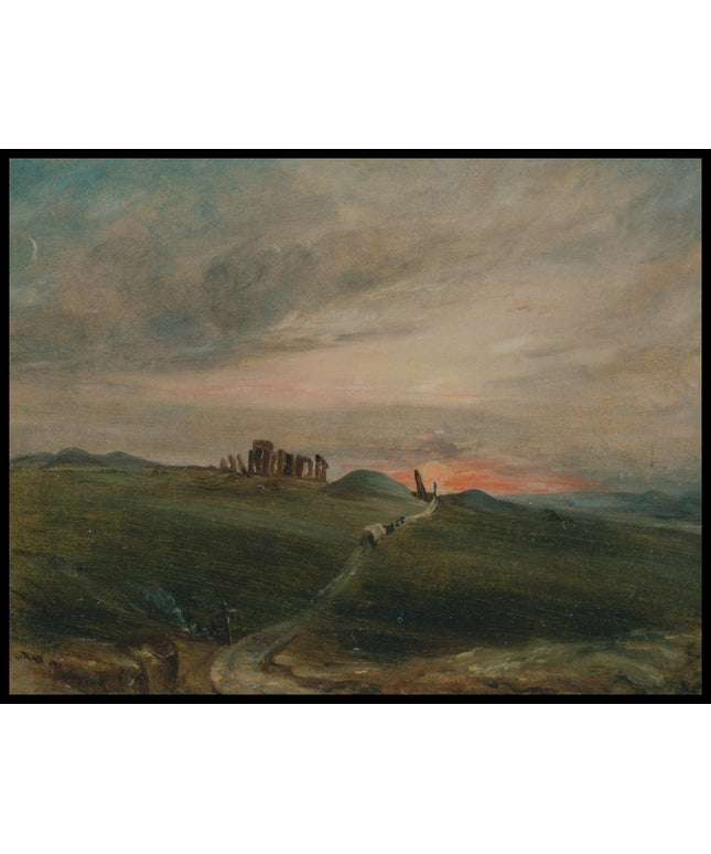 Stonehenge At Sunset