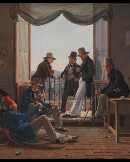 A Group of Danish Artists in Rome