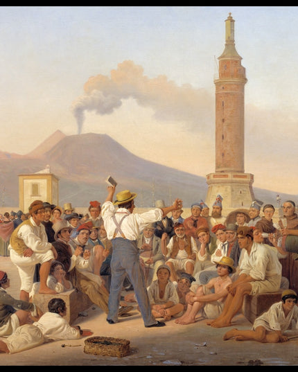 A Reciter of Orlando Furioso at the Molo, Naples