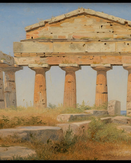 The Temple of Athena in Paestum