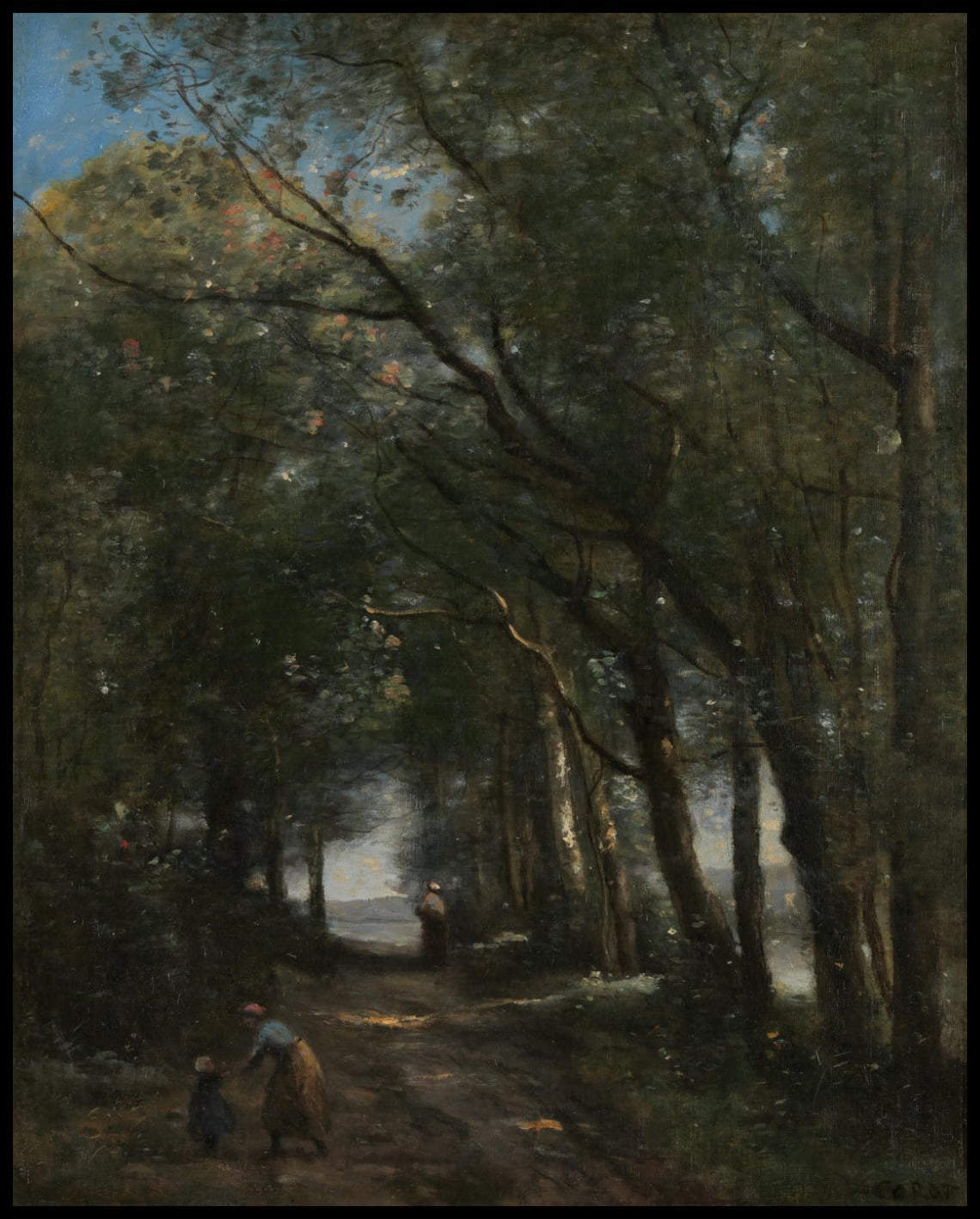 A Lane through the Trees