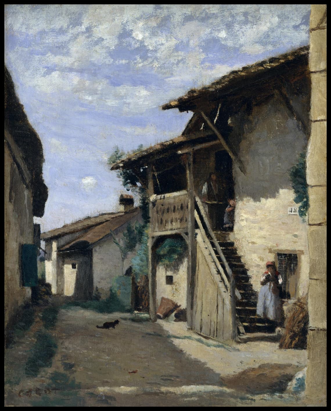 A Village Street : Dardagny